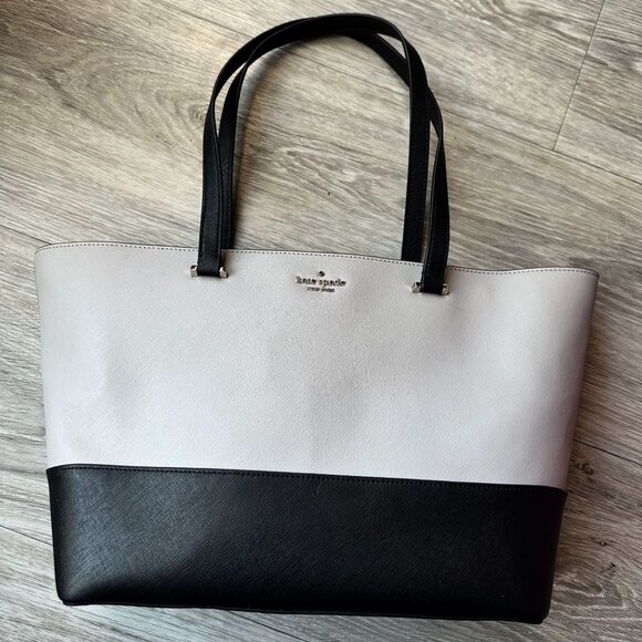 Kate Spade Medium Kristen Top Zip Color Block Tote - Picture 6 of 16